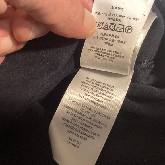 Polo Ralph Lauren mens 1/4 zip Sweater size large - Picture 10 of 12